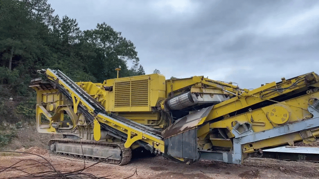 Heavy Crawler Mobile Crusher