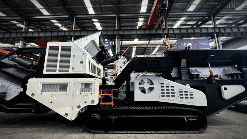 Large mobile crusher