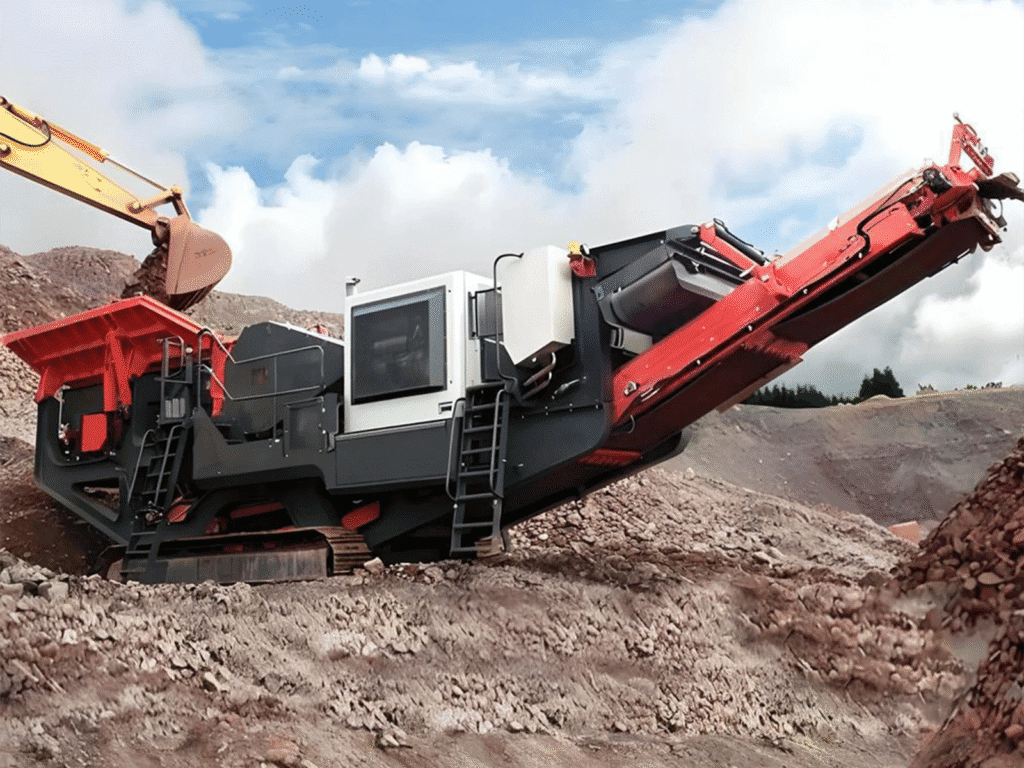 XC106 Jaw Mobile crusher