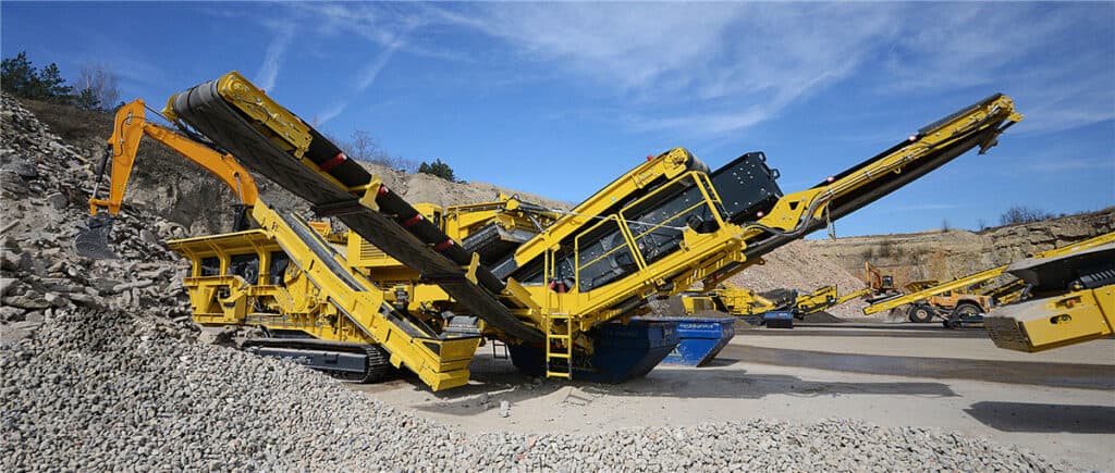 XCRUSHER crawler mobile impact crusher