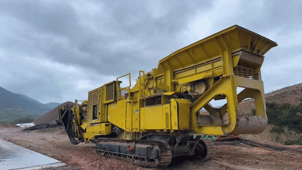 crawler mobile crusher