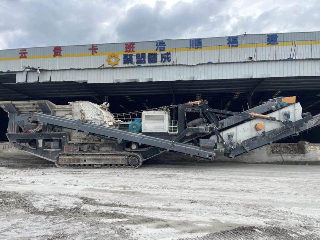 crawler mobile impact crusher