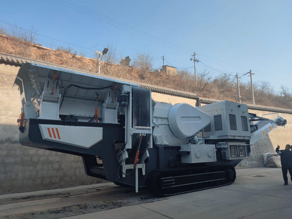 mobile jaw crusher