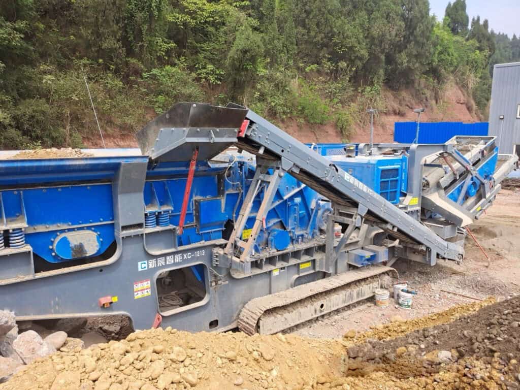 xcrusher xc1213 crawler impact mobile crusher